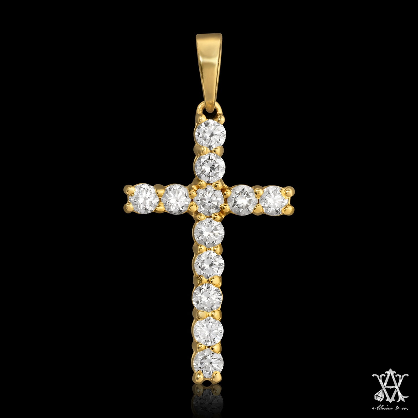 DIAMOND CROSS PENDANT