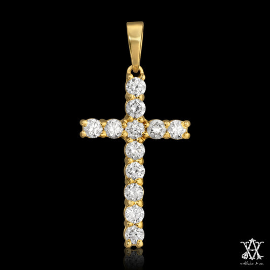 DIAMOND CROSS PENDANT